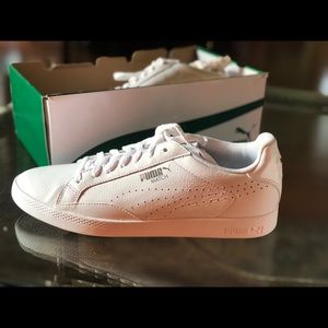 Puma White Shoes Low BRAND NEW